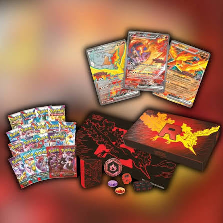 Pokemon TCG Team Rocket Moltres Ultra Premium Collection