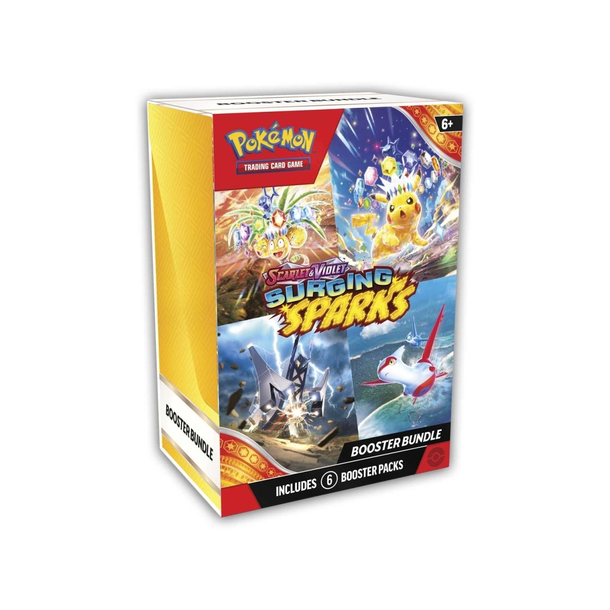 Pokémon Trading Card Game: Scarlet & Violet - Surging Sparks 6 Pk Booster Bundle