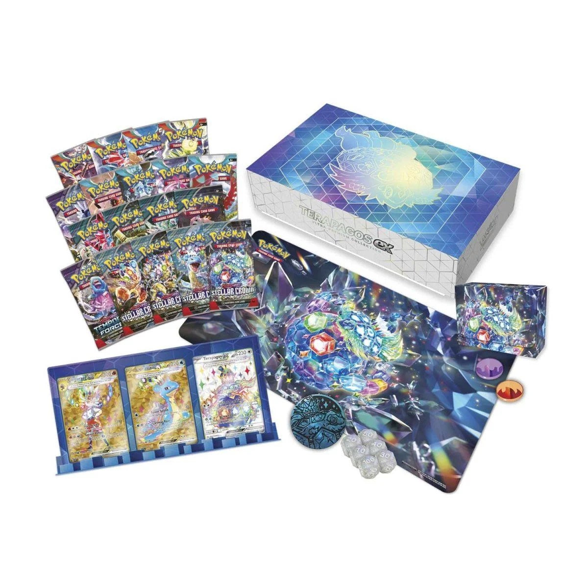 POKEMON TCG TERAPAGOS EX ULTRA PREMIUM COLLECTION