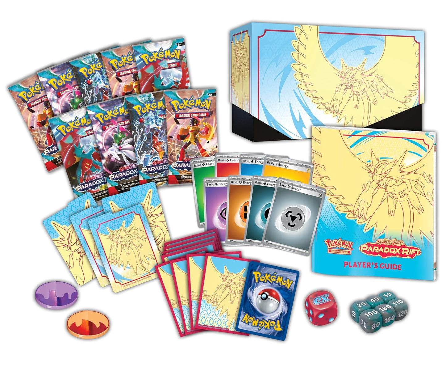 Pokemon TCG Paradox Rift Elite Trainer Box [Roaring Moon]