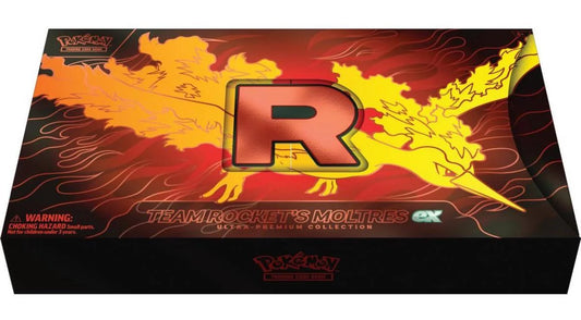 Pokemon TCG Team Rocket Moltres Ultra Premium Collection