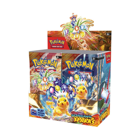 Pokémon Trading Card Game: Scarlet & Violet - Surging Sparks Booster Box - 36 Packs
