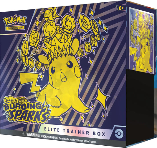 Pokémon Trading Card Game: Scarlet & Violet - Surging Sparks Elite Trainer Box