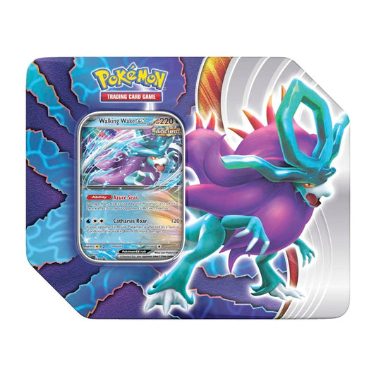 Pokemon TCG Paradox Clash Tin (Walking Wake EX)