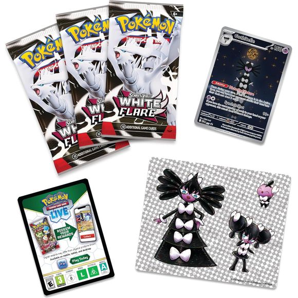 Pokemon TCG White Flare Tech Sticker Collection